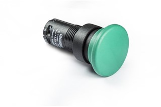MB Series Plastic 2NC Spring 40 mm Mushroom Green 22 mm Control Unit